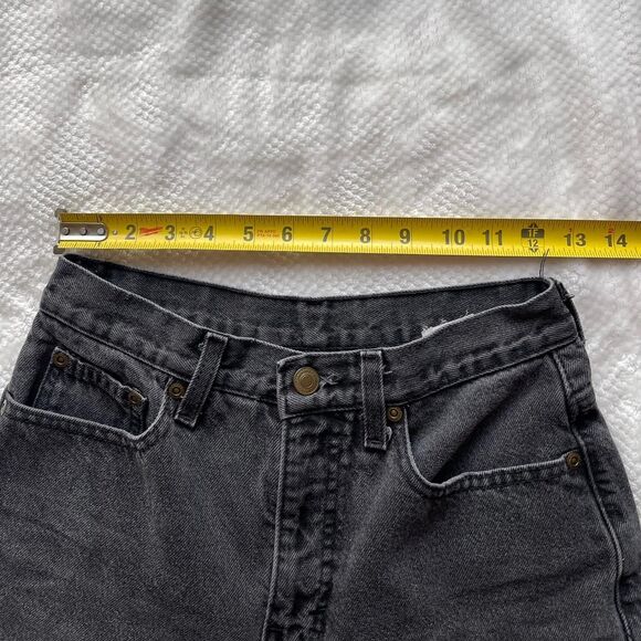 JEANOLOGY COLLECTION VINTAGE BLACK HIGH WAIST JEANS - Picture 5 of 5